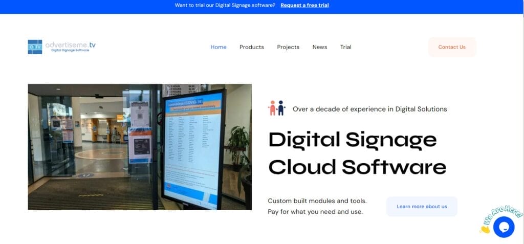 Hype Lab INNOVATIVE DIGITAL SIGNAGE SOFTWARE AUSTRALIA Advertise Me TV website