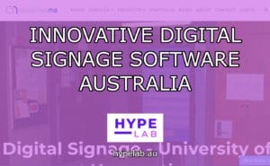 Hype Lab Innovative Digital Signage Software Australia
