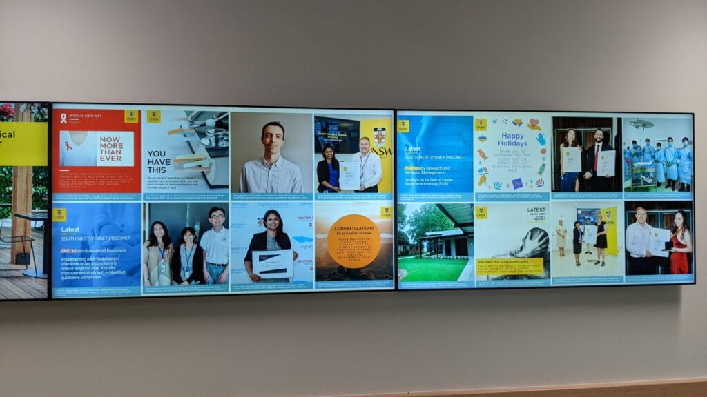 Advertise Me UNSW Medicine Health South West Sydney Precinct Social Wall