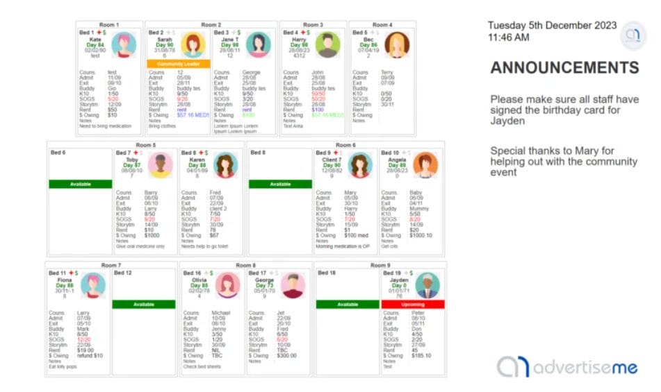 Hype Lab Bed Management System for Healthcare Practices