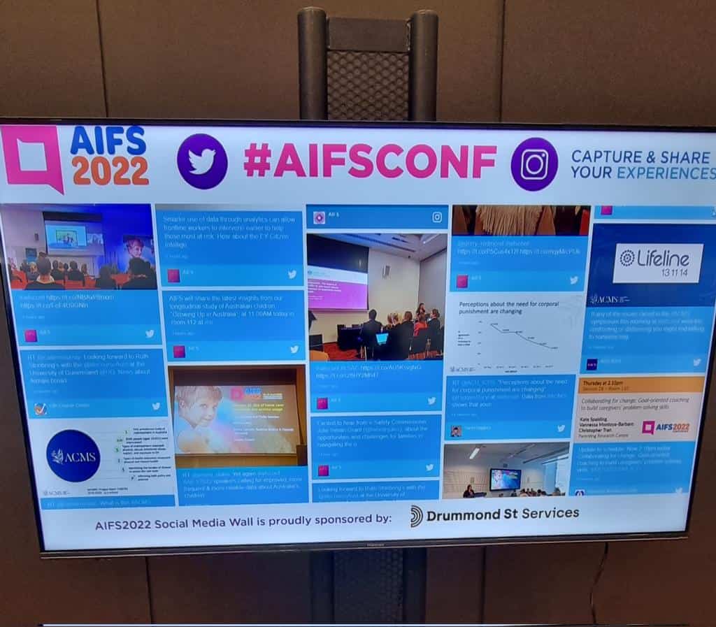 Hype Lab Social Wall AIFSCONF
