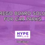 Hype Lab CAR REGO BOARD SOLUTION FOR CAR PARKS