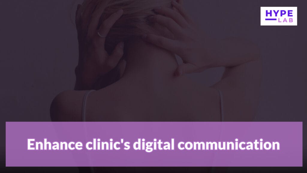 Hype Lab Chiropractor Digital Signage Solution Enhance clinics digital communication