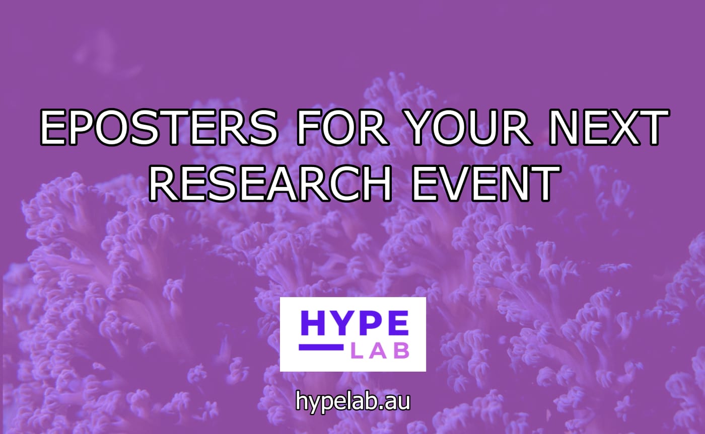 Hype Lab EPOSTERS FOR YOUR NEXT RESEARCH EVENT