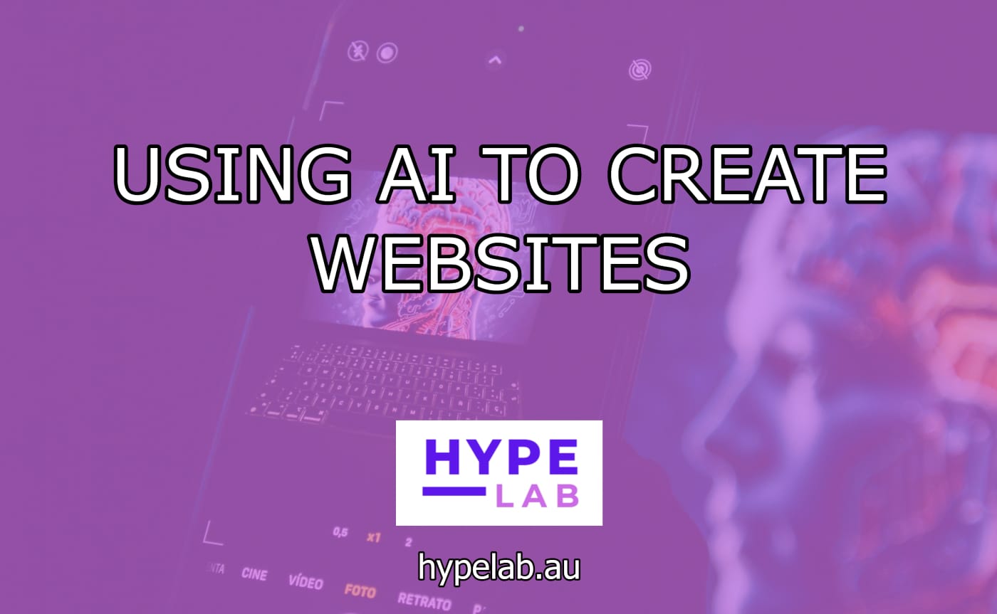 Hype Lab USING AI TO CREATE WEBSITES